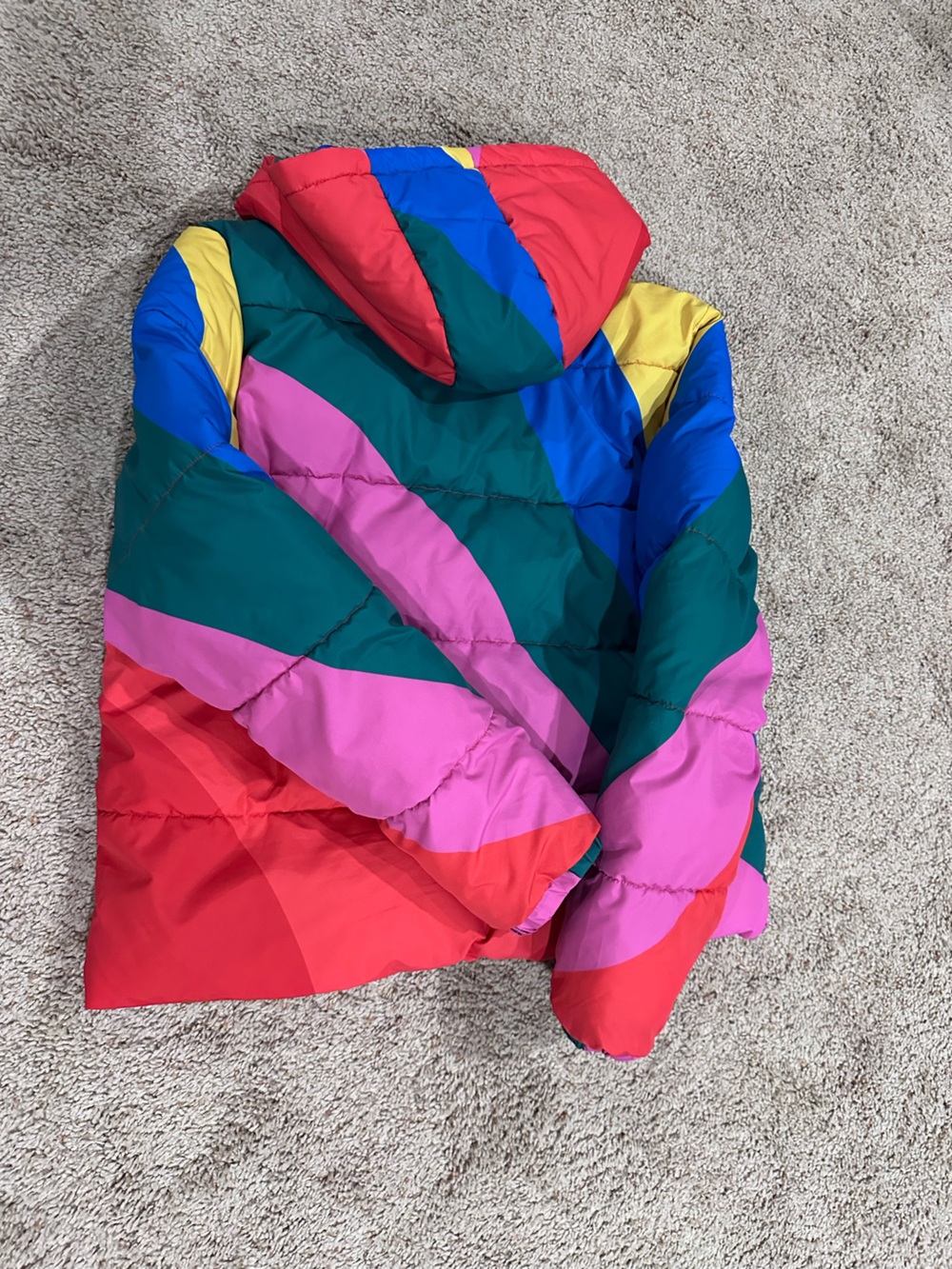 Boden Hooded puffer coat - Size 4 - Picture 10 of 16